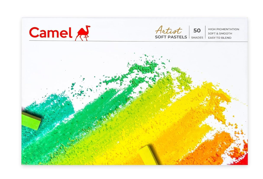 Camel Artist Soft Pastels Assorted Pack of 50 Shades