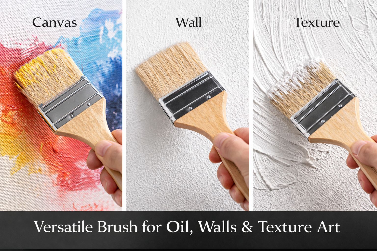 Stationerie Heavy Chungking Hog Wash Brush – 3”