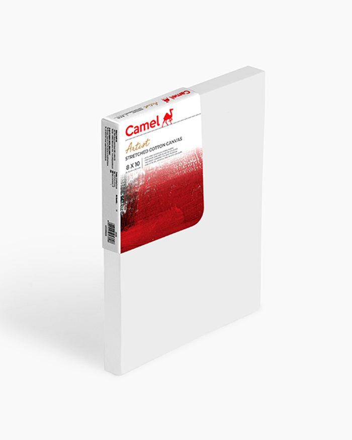 Camel stretched canvas 8" x 10" (20 x 25 cm), pack of 6