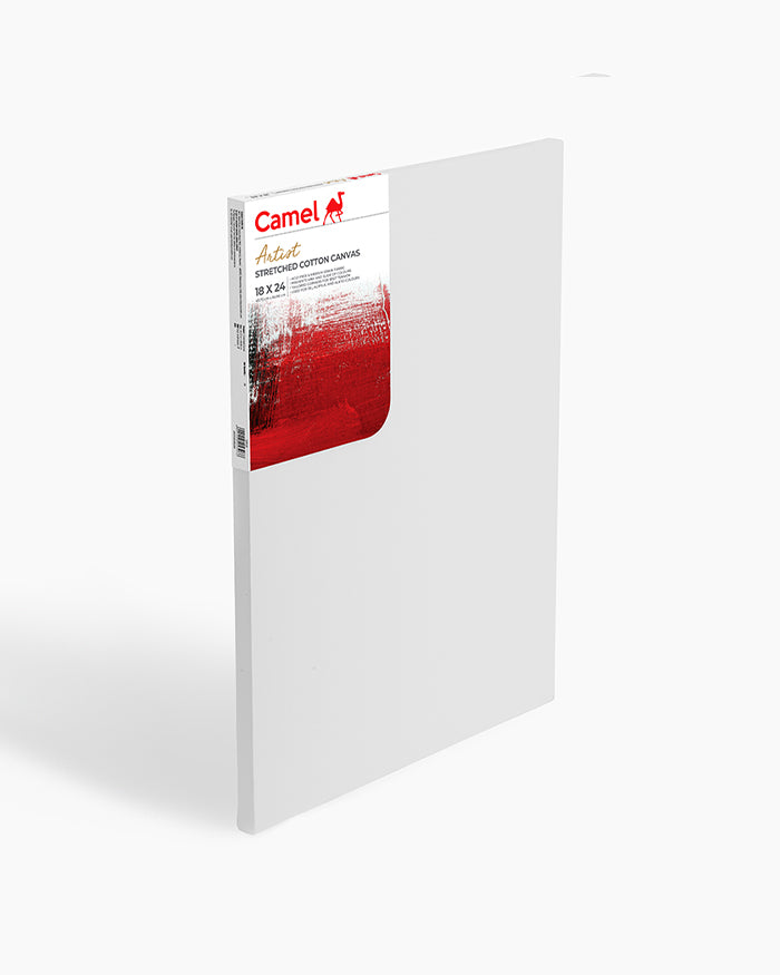 Camel stretched canvas 18" x 24" (45 x 60 cm), pack of 2