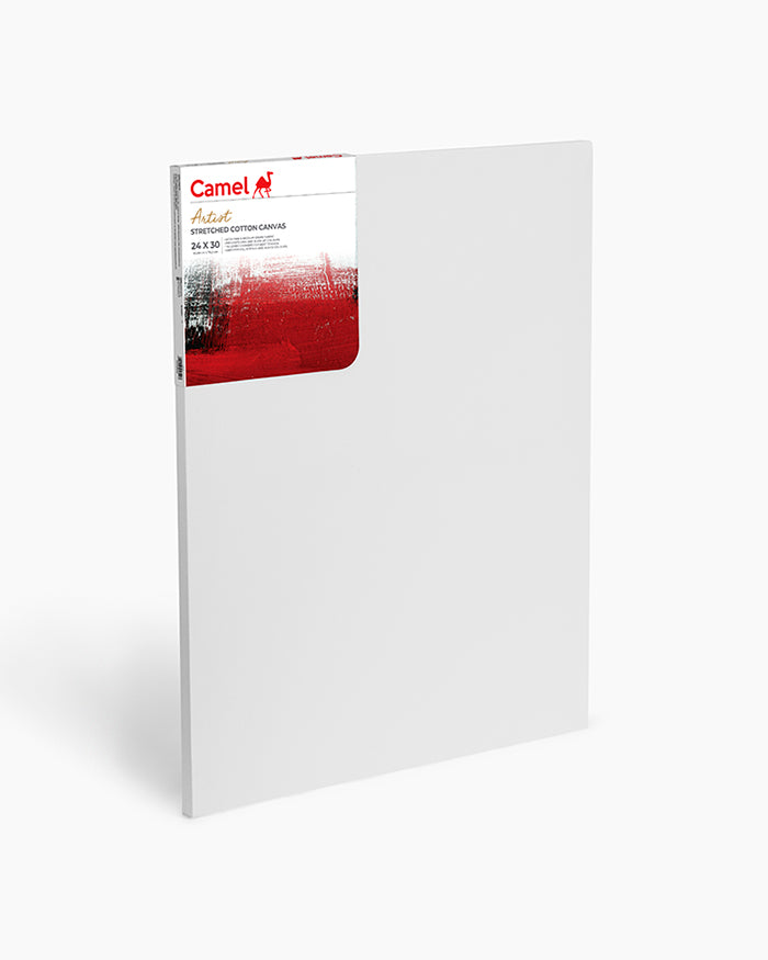 Camel stretched canvas 24" x 30" (60 x 75 cm), pack of 2