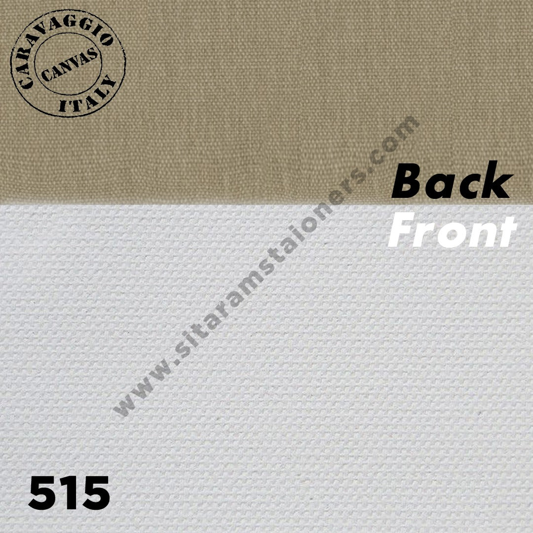 Caravaggio Series 515 cotton canvas roll, made in Italy