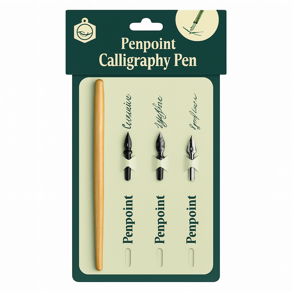 Penpoint Calligraphy Pen Set with 7 nibs