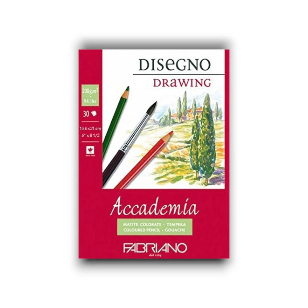 Fabriano Accademia 200gsm Disegno 14.8x21 cm