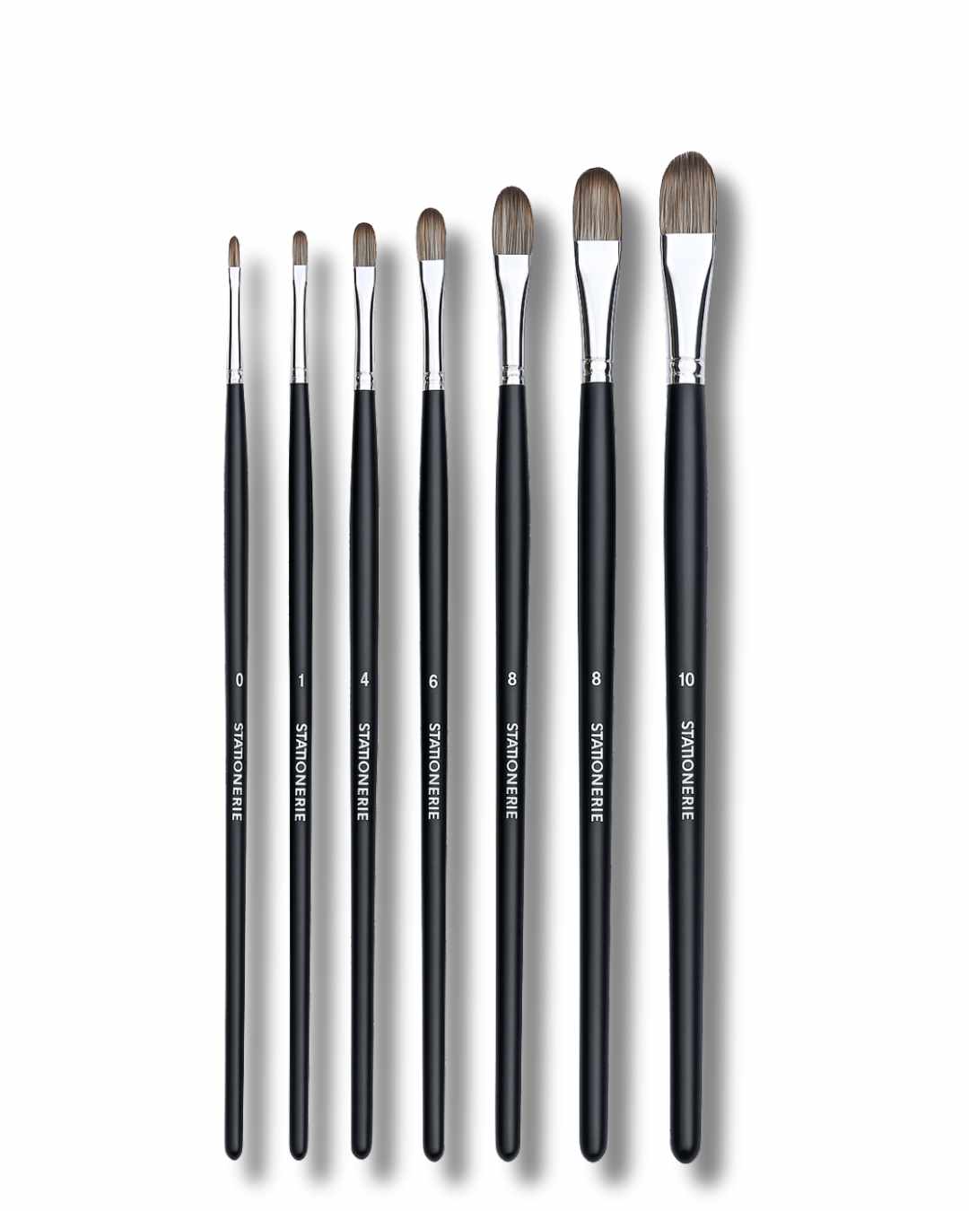 Stationerie Filbert Set of 7, 11'' LH Mangosta