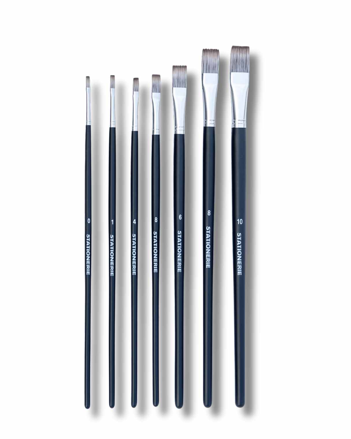 Stationerie Flat Set Of 7,  11'' LH Mangosta