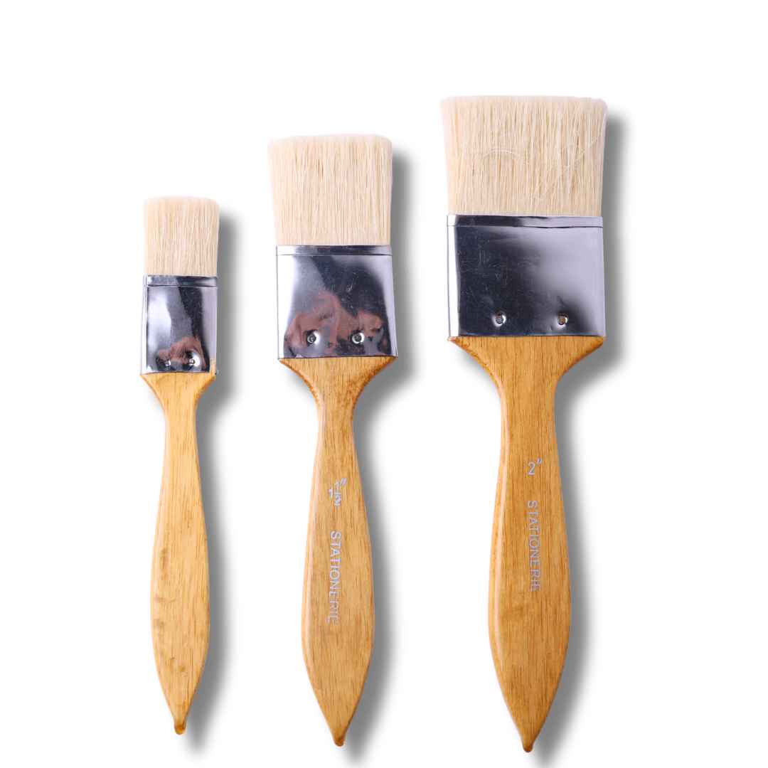 Stationerie Hog Wash Inch Brush Set Of 3