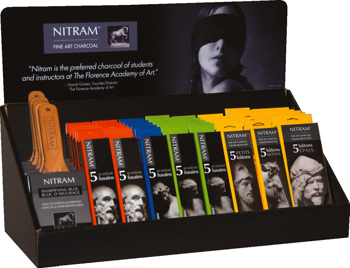Nitram Charcoal Counter Display Pack (700327)