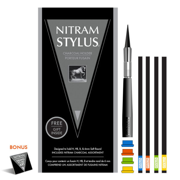 Nitram Stylus Charcoal Holder Set (700334)