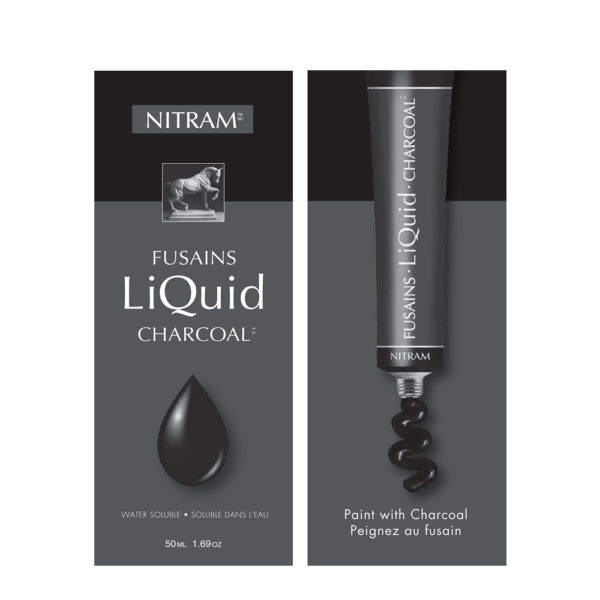 Nitram Liquid Charcoal 50ml Tube (700337)
