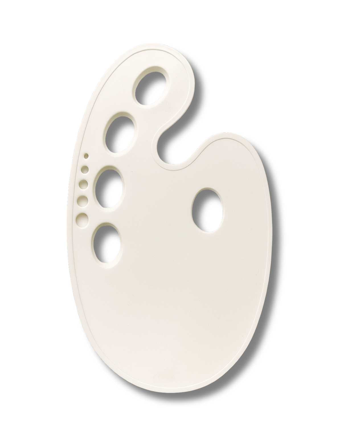 Stationerie Sturdy Plastic Oval Palette 15x9''