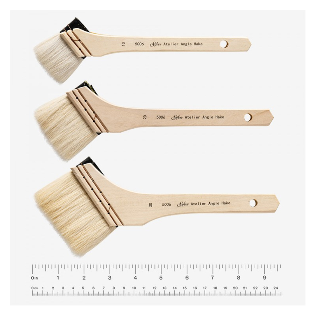 Silver Brush Atelier Angle Hake Brush Series 5006 Open Stock (5006)