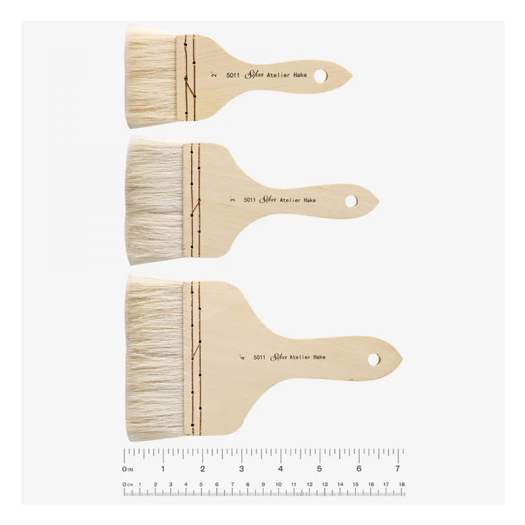 Silver Brush Atelier Angle Hake Brush Series 5011 Open Stock (5011)