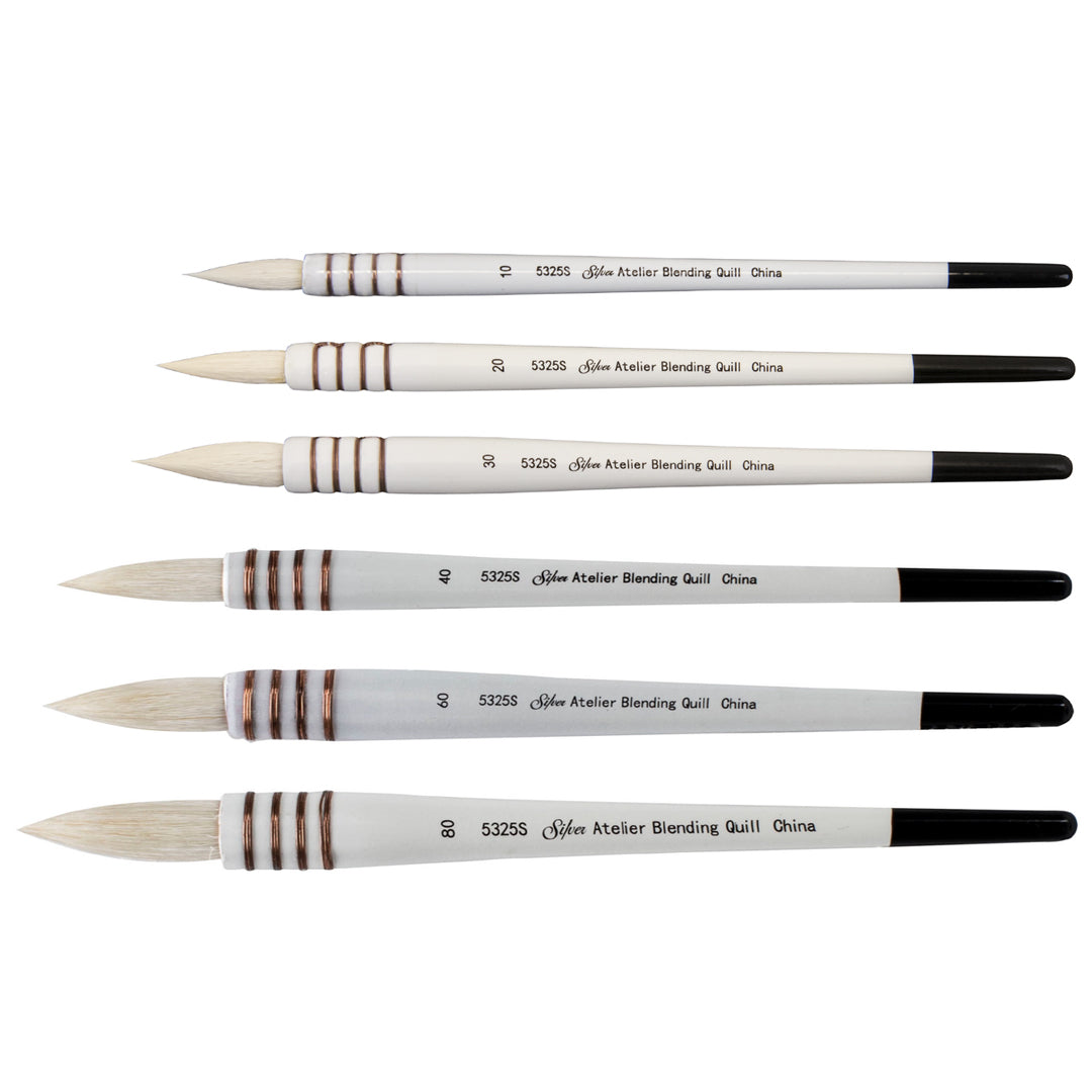 Silver Atelier 5325S Blending Quill Brush Open Stock (5325S)