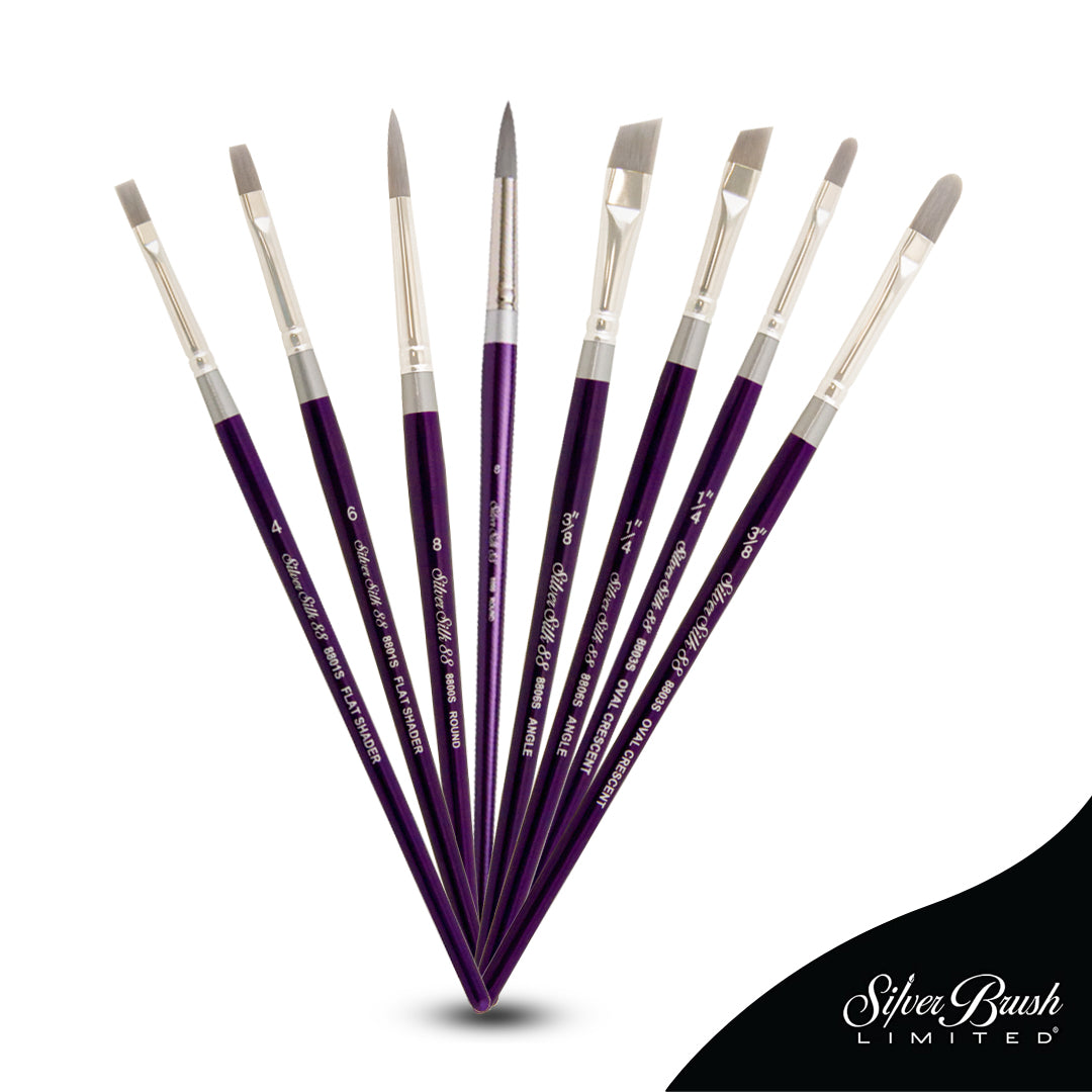 Silver Brush Silver Silk 88 open stock brushes