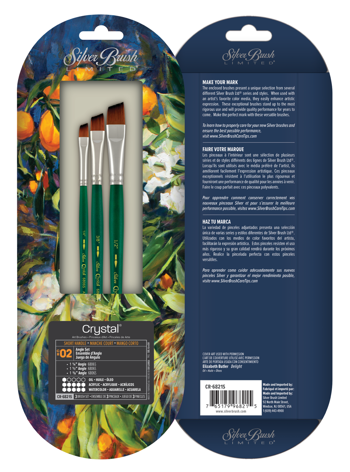 Crystal™ 3pc Angle Set | Short Handle | CR-6821S