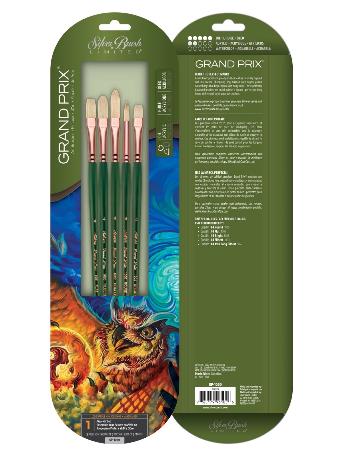 Grand Prix® 5pc Plein Air Set | Long Handle | GP-1050