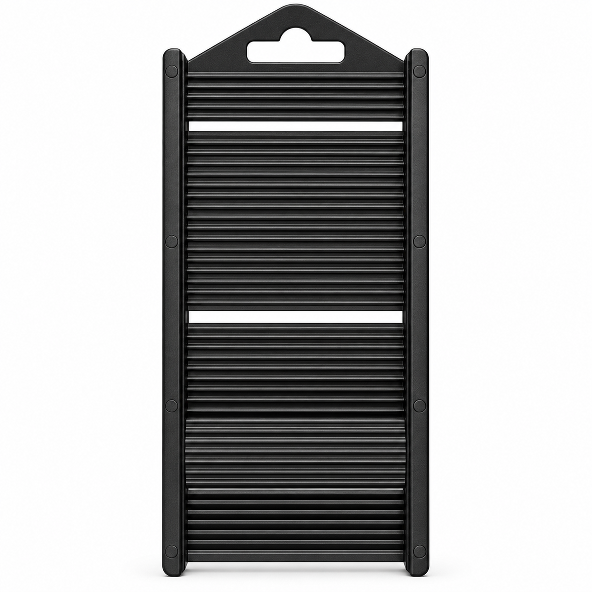 Squeeze Appliance – black squeezer for colour tubes on a white background