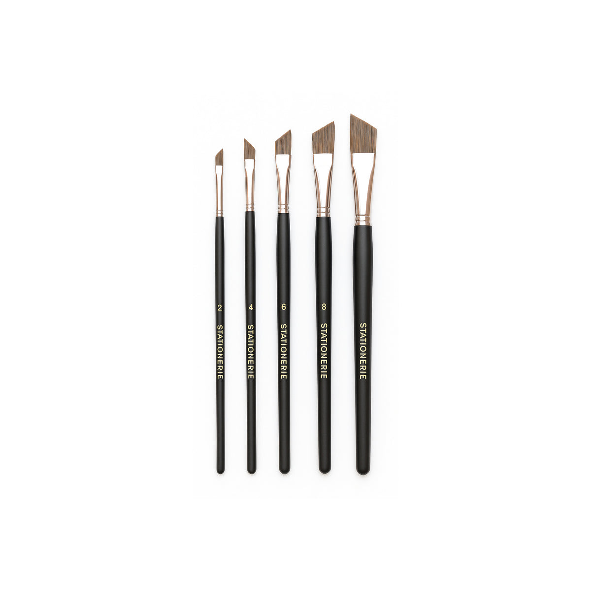 Stationerie Angular Set of 5 Velour Mix Media