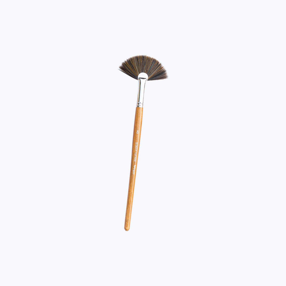 Stationerie Fan Brush Vegan Synthetic Size 8