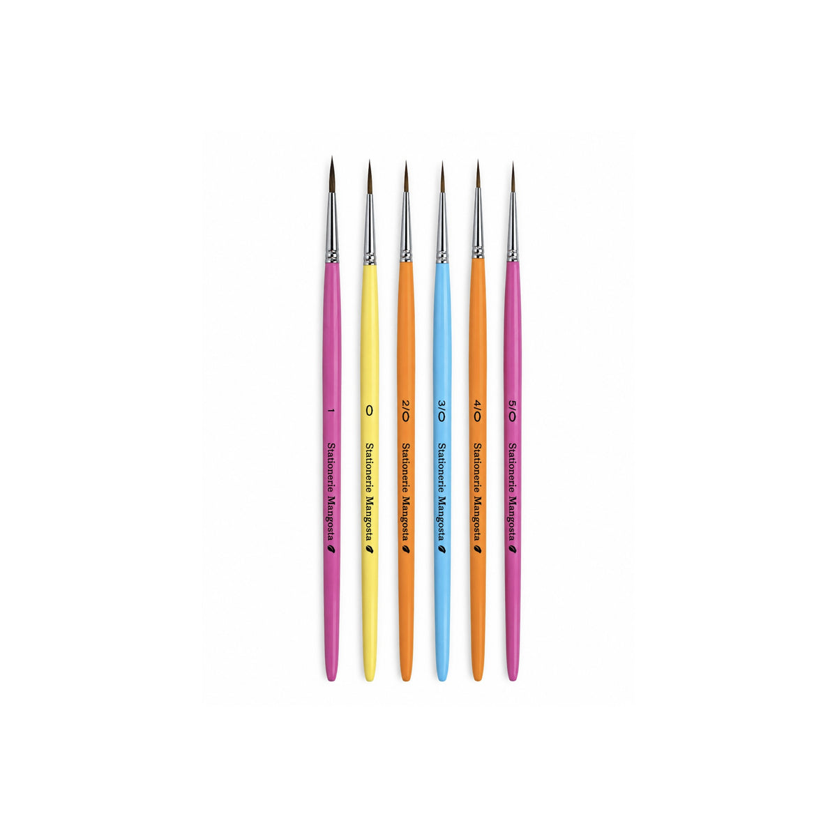 Stationerie Long Rigger Liner Set 6 Jellybean, Mangosta