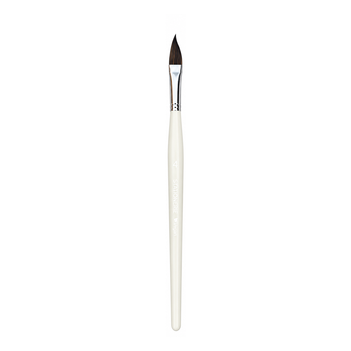 Stationerie Petal Triangle Brush size 4, single brush on white background