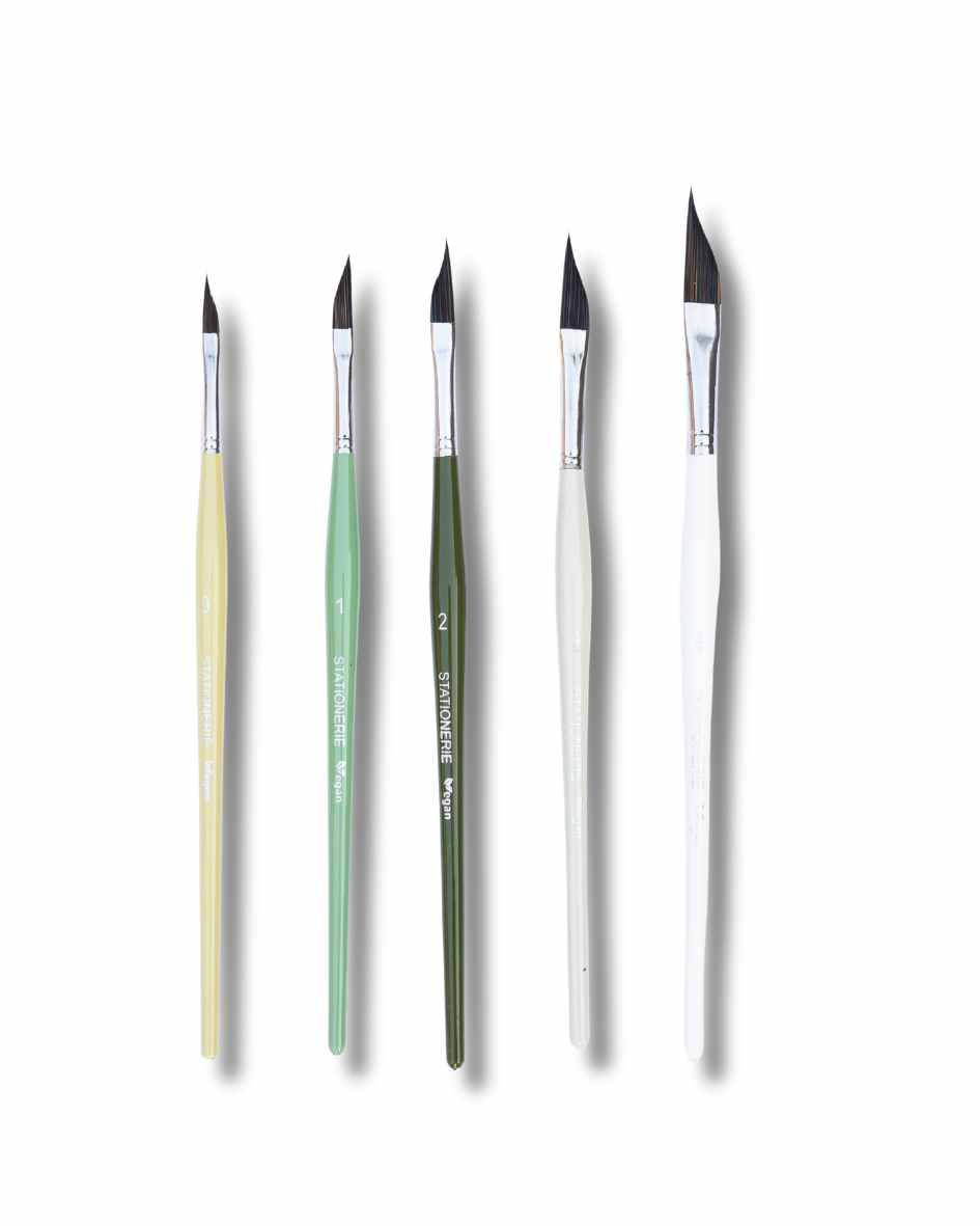 Stationerie Kolinsky Petal brush range