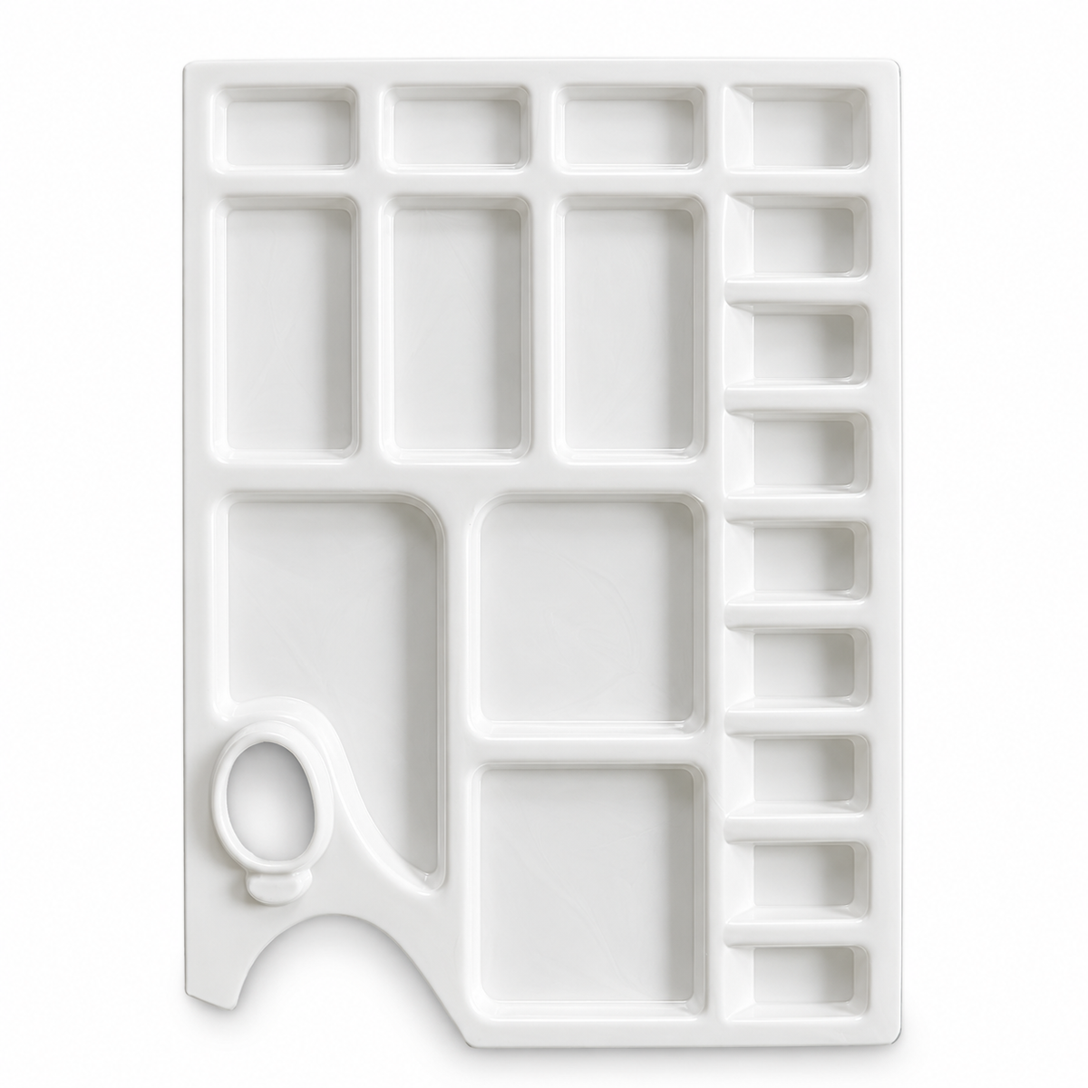 Stationerie Plastic Palette Medium, model 303, on a white background