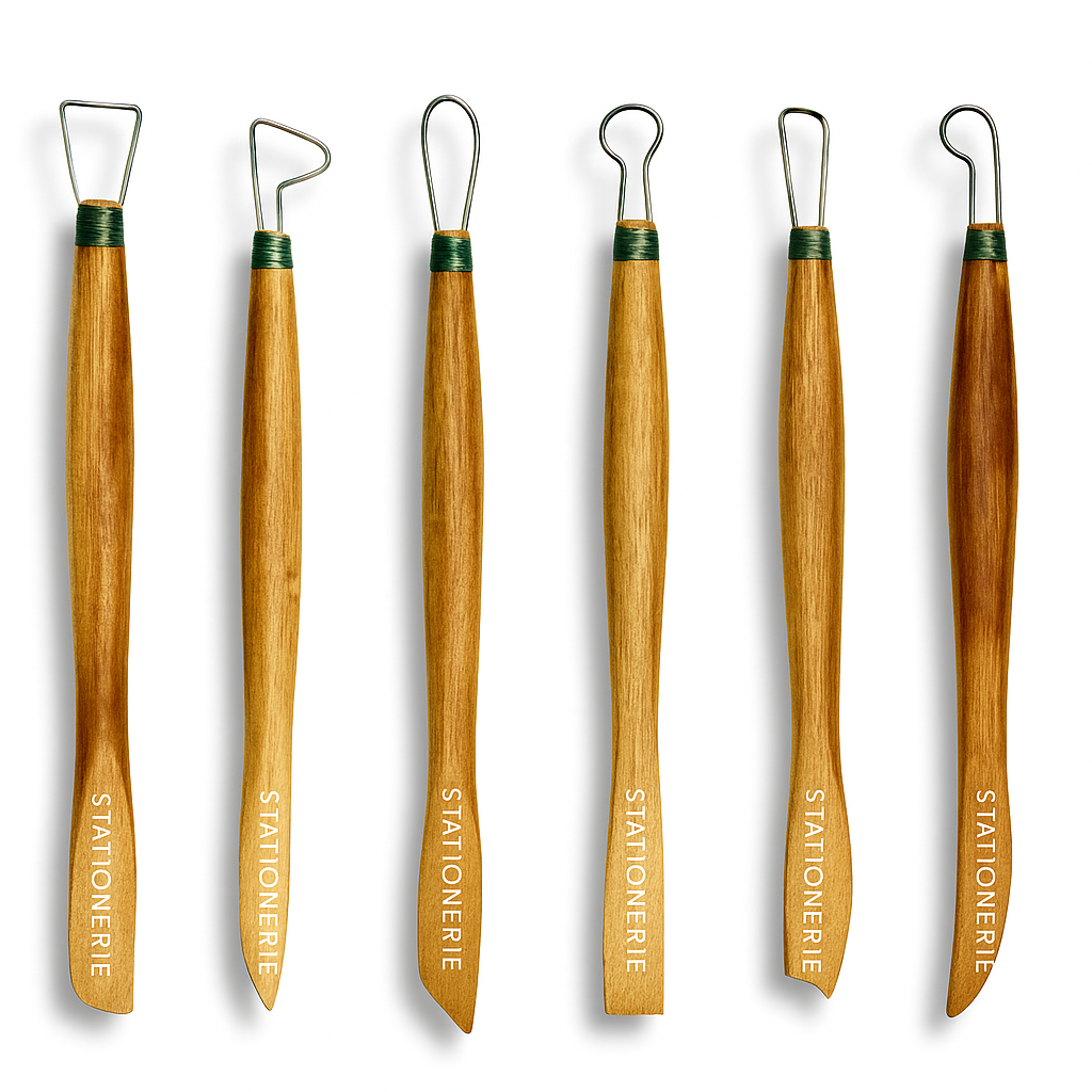 Stationerie Clay Tool Set 6 Carving, Trimmer