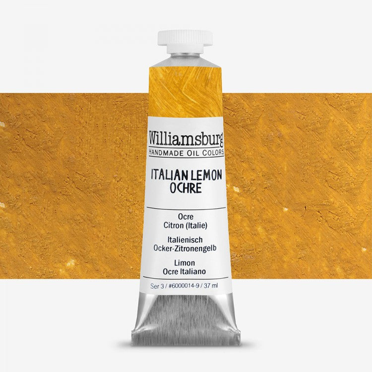 Williamsburg Italian Lemon Ochre Oil Colour 37 ml
