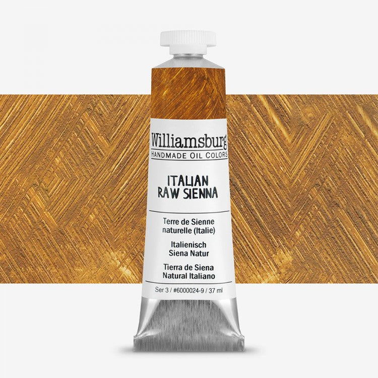 Williamsburg Italian Raw Sienna Oil Colour 37 ml