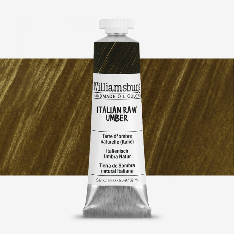 Williamsburg Italian Raw Umber Oil Colour 37 ml