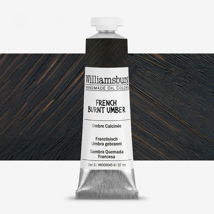 Williamsburg French Burnt Umber Oil Colour 37 ml