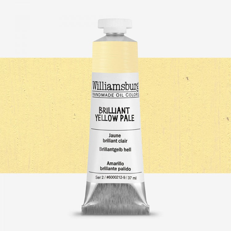 Williamsburg Brilliant Yellow Pale Oil Colour 37 ml