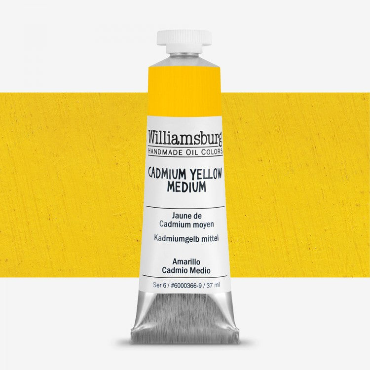 Williamsburg Cadmium Yellow Medium Oil Colour 37 ml