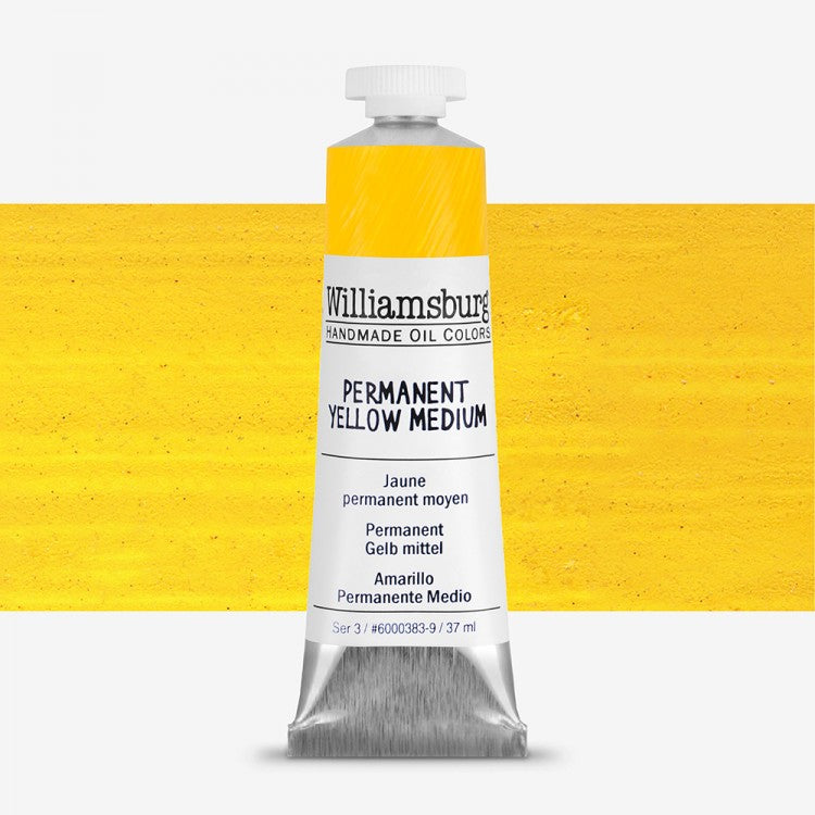 Williamsburg Permanent Yellow Medium Oil Colour 37 ml