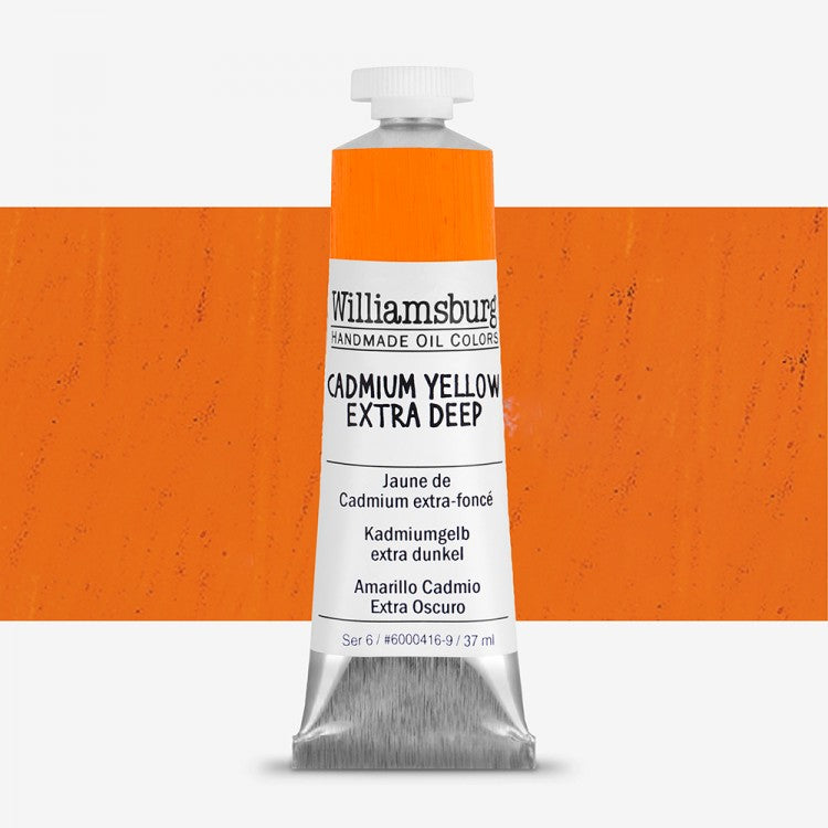 Williamsburg Cadmium Yellow Extra Deep Oil Colour 37 ml