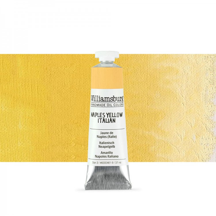 Williamsburg Naples Yellow Italian Oil Colour 37 ml