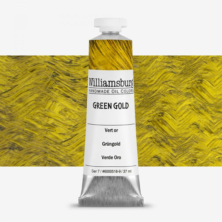 Williamsburg Green Gold Oil Colour 37 ml