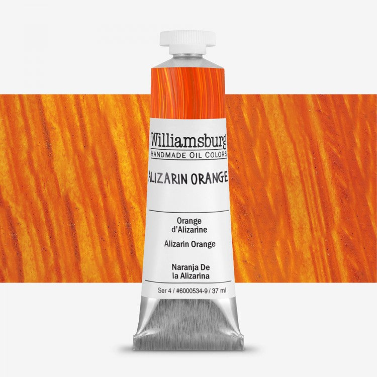 Williamsburg Alizarin Orange Oil Colour 37 ml