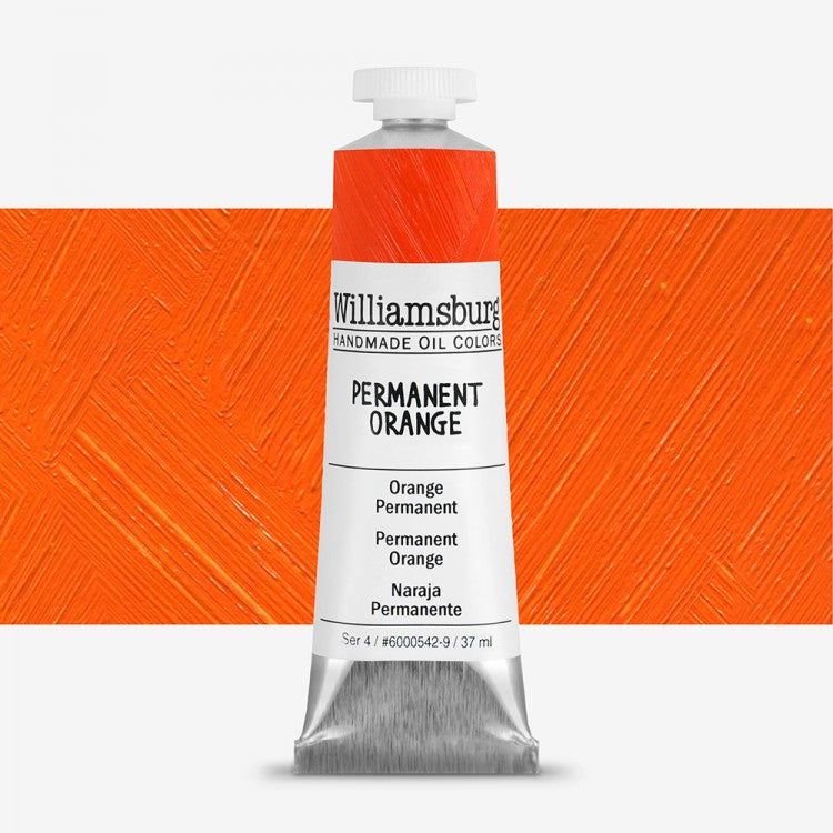 Williamsburg Permanent Orange Oil Colour 37 ml