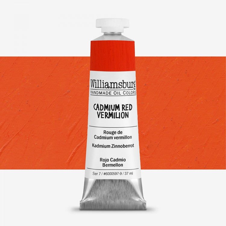 Williamsburg Cadmium Red Vermilion Oil Colour 37 ml