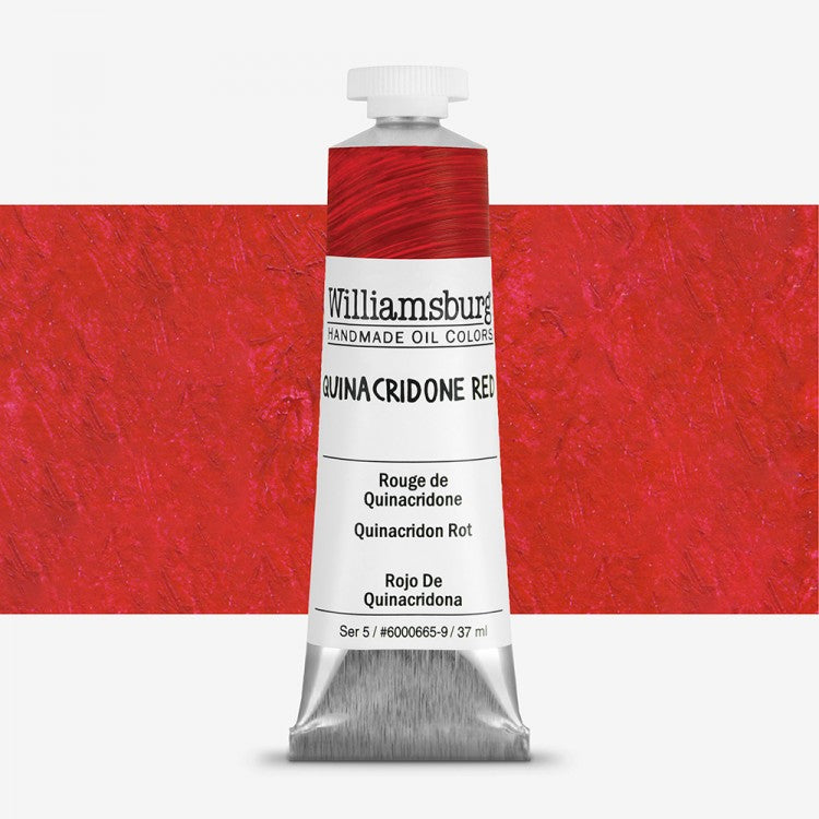 Williamsburg Quinacridone Red Oil Colour 37 ml
