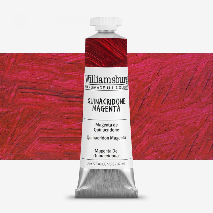 Williamsburg Quinacridone Magenta Oil Colour 37 ml