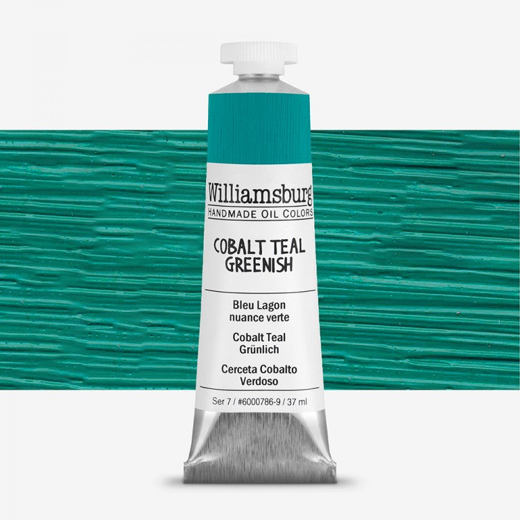Williamsburg Cobalt Teal Greenish Oil Colour 37 ml