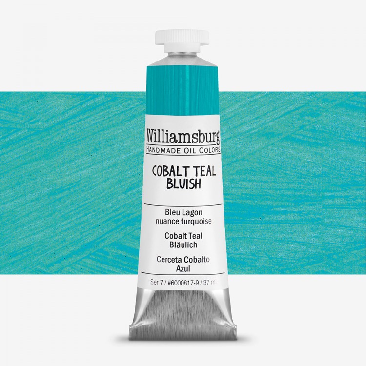 Williamsburg Cobalt Teal Bluish Oil Colour 37 ml