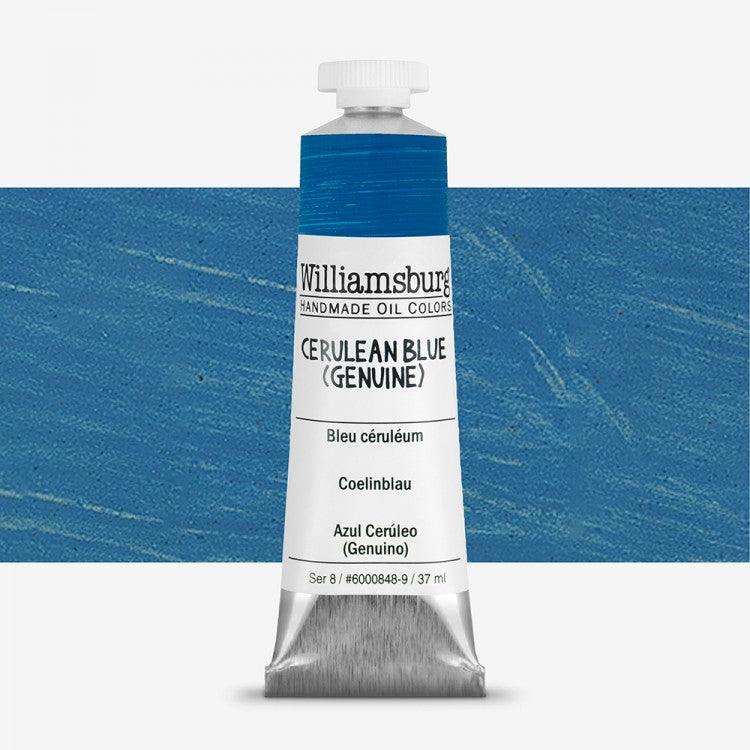 Williamsburg Cerulean Blue Genuine Oil Colour 37 ml
