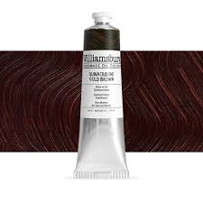Williamsburg Quinacridone Gold Brown Oil Colour 37 ml