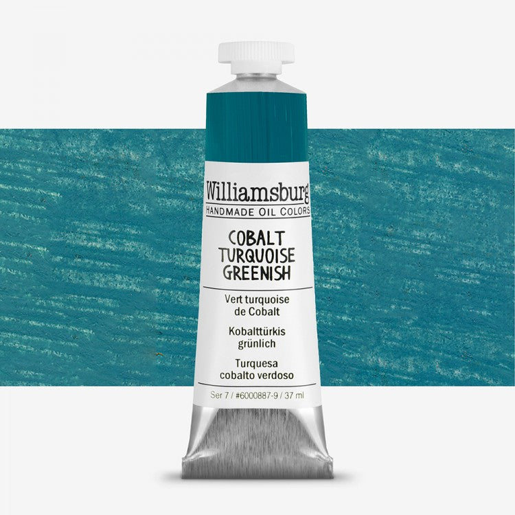 Williamsburg Cobalt Turquoise Greenish Oil Colour 37 ml