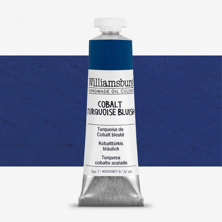 Williamsburg Cobalt Turquoise Bluish Oil Colour 37 ml